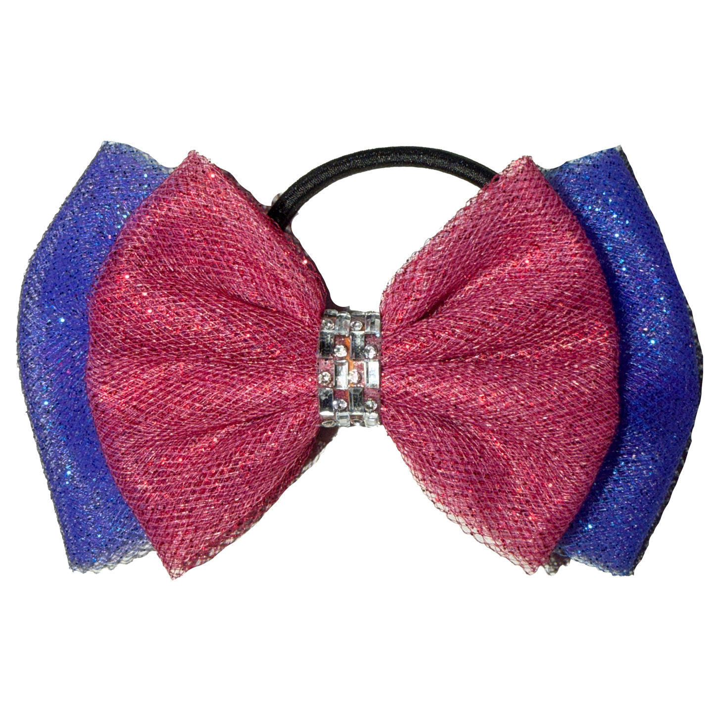 Blue Twist Bow