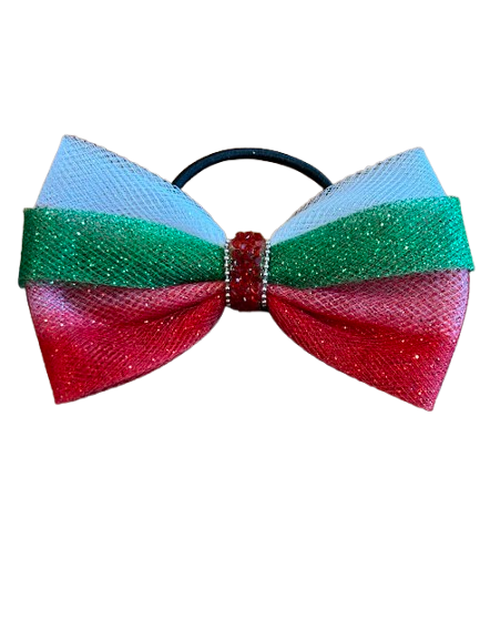 Candy Cane Twist Bow