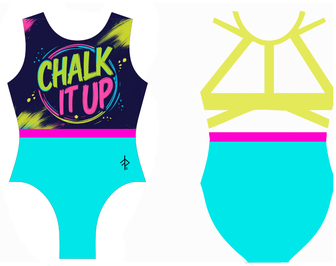 Chalk It Up Custom Leotard