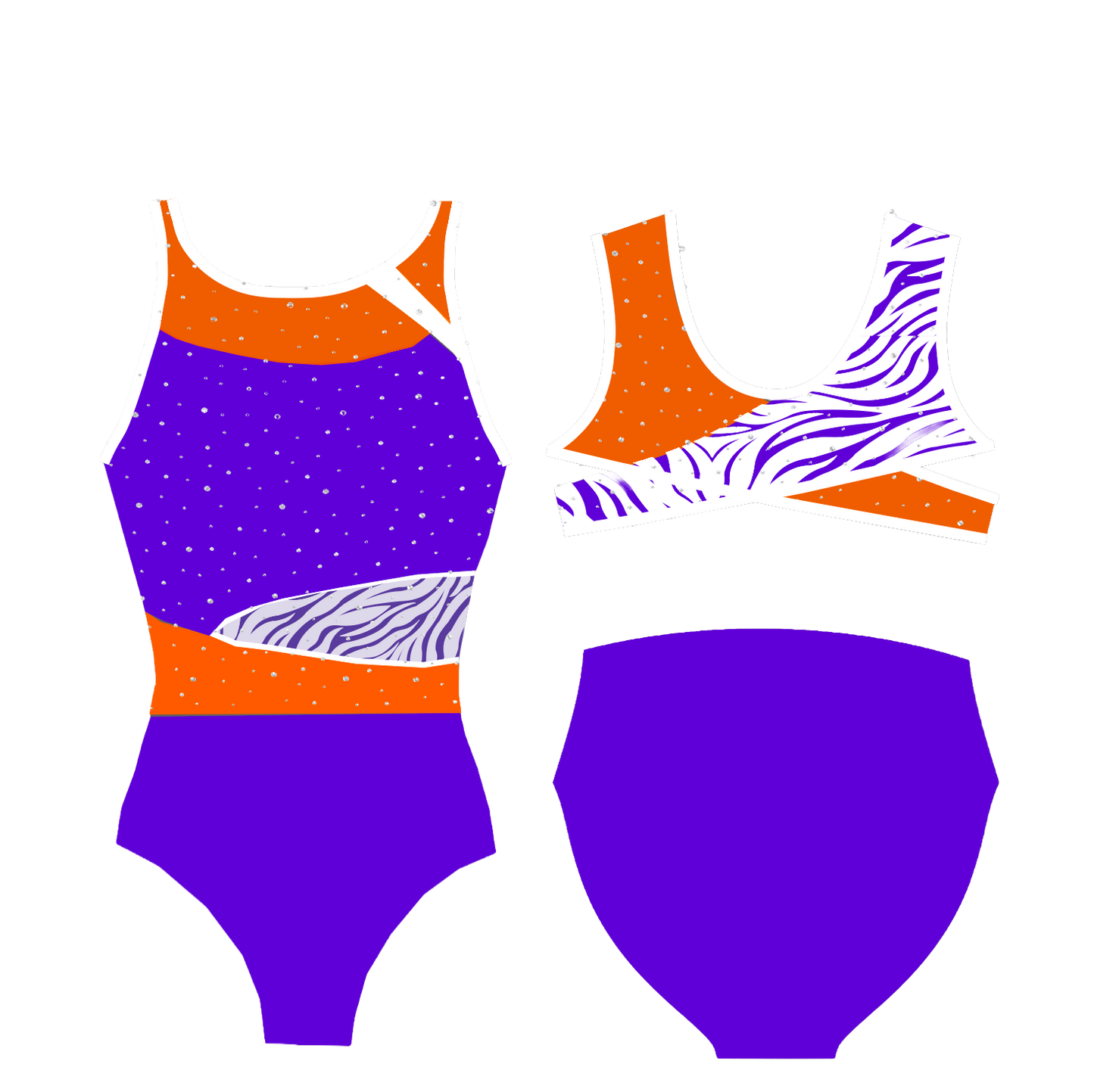 Tiger Stripe Leotard