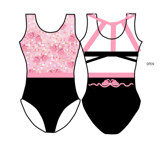 Disco Bow Leotard - PRESALE