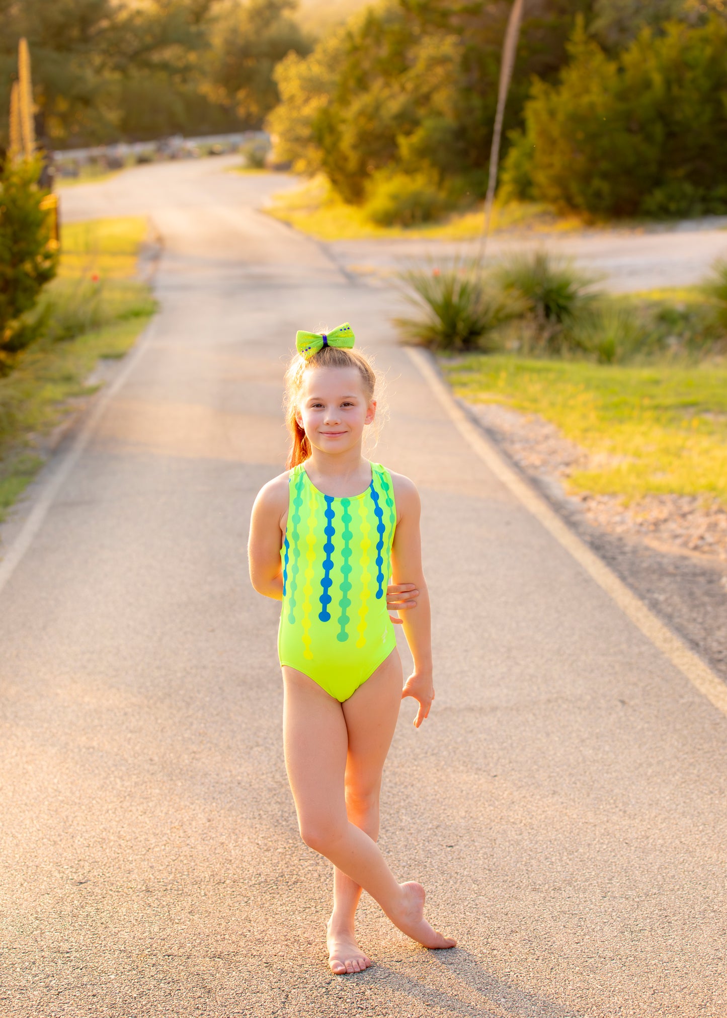 Luminous Drops Leotard