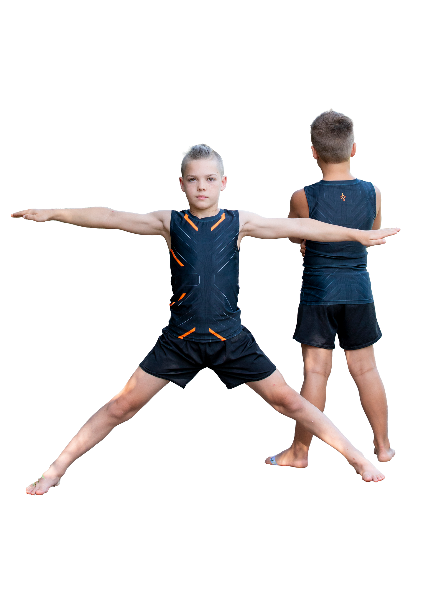Cyber Orange Compression Tank