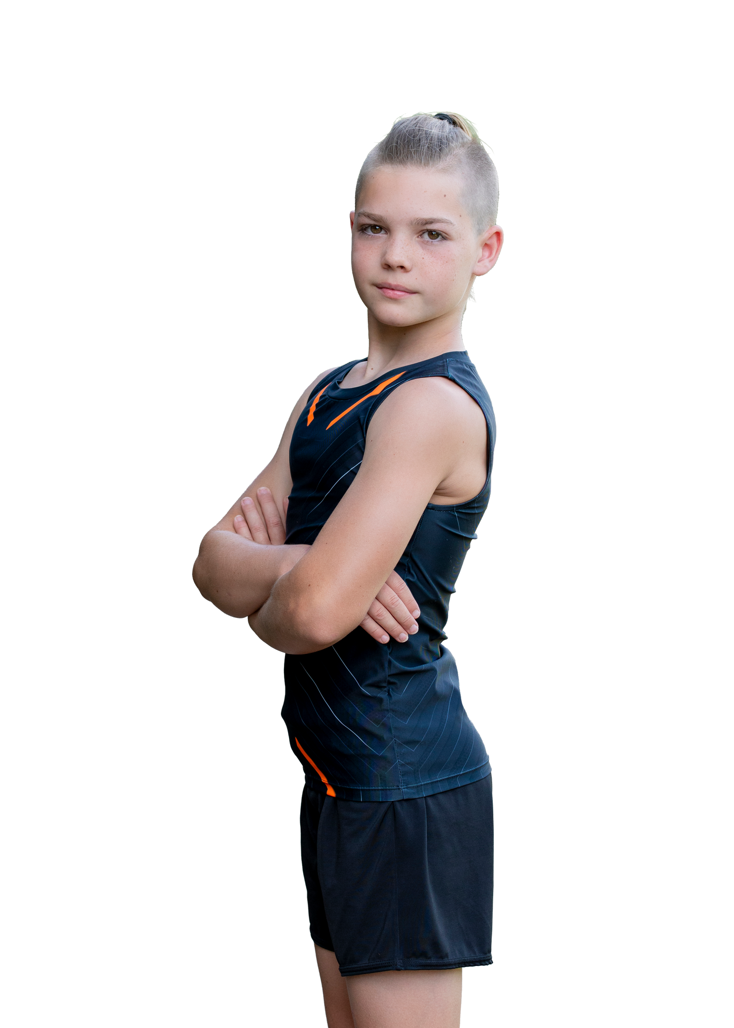 Cyber Orange Compression Tank