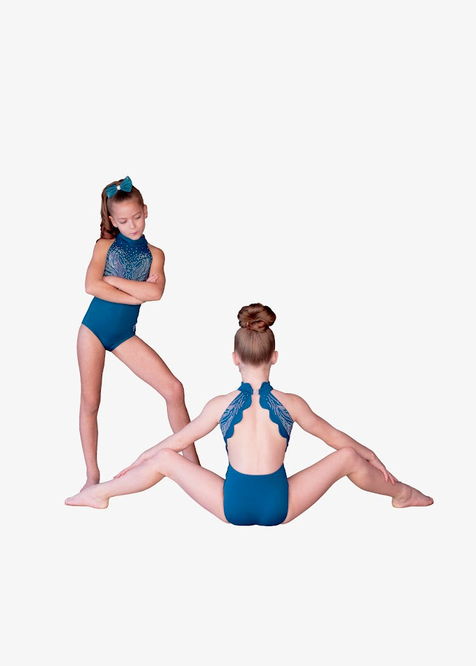 Scallop Leotard
