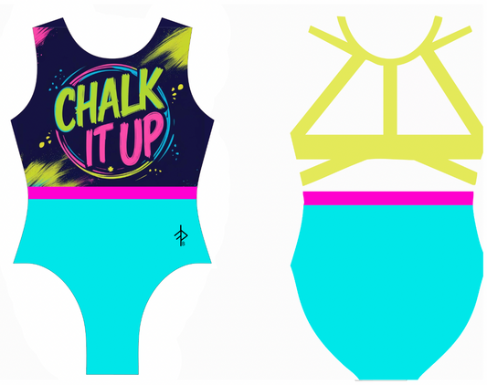 Chalk It Up Custom Leotard